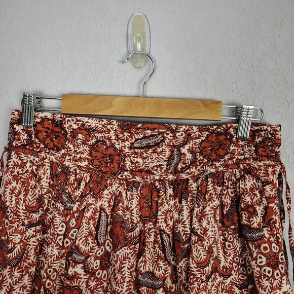 Ulla Johnson Zev Shorts in Brick Size 8 - Picture 10 of 14